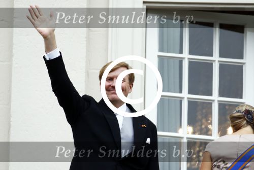 Den Haag 15 september 2015
Prinsjesdag 2015 met Koning Willem Alexander Koningin Maxima prins Constantijn en Prinses Laurentien. Dit jaar wordt de gouden koets voorlopig voor het laatst gebruikt.