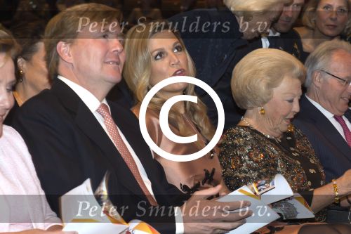 26 September 2015
Koning Willem Alexander Koningin Maxima en Prinses Beatrix