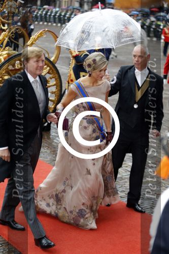 Den Haag 15 september 2015
Prinsjesdag 2015 met Koning Willem Alexander Koningin Maxima prins Constantijn en Prinses Laurentien. Dit jaar wordt de gouden koets voorlopig voor het laatst gebruikt.