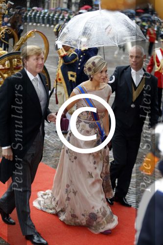 Den Haag 15 september 2015
Prinsjesdag 2015 met Koning Willem Alexander Koningin Maxima prins Constantijn en Prinses Laurentien. Dit jaar wordt de gouden koets voorlopig voor het laatst gebruikt.