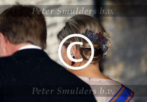 Den Haag 15 september 2015
Prinsjesdag 2015 met Koning Willem Alexander Koningin Maxima prins Constantijn en Prinses Laurentien. Dit jaar wordt de gouden koets voorlopig voor het laatst gebruikt.