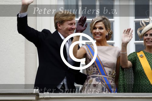 Den Haag 15 september 2015
Prinsjesdag 2015 met Koning Willem Alexander Koningin Maxima prins Constantijn en Prinses Laurentien. Dit jaar wordt de gouden koets voorlopig voor het laatst gebruikt.