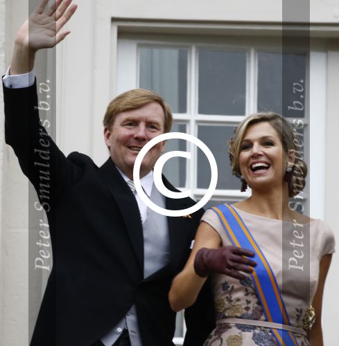 Den Haag 15 september 2015
Prinsjesdag 2015 met Koning Willem Alexander Koningin Maxima prins Constantijn en Prinses Laurentien. Dit jaar wordt de gouden koets voorlopig voor het laatst gebruikt.