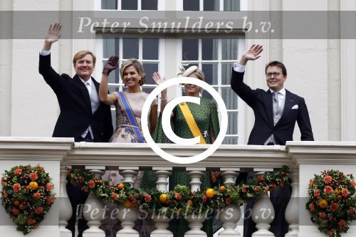 Den Haag 15 september 2015
Prinsjesdag 2015 met Koning Willem Alexander Koningin Maxima prins Constantijn en Prinses Laurentien. Dit jaar wordt de gouden koets voorlopig voor het laatst gebruikt.