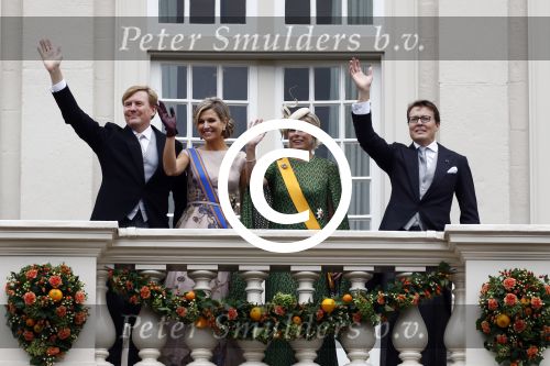 Den Haag 15 september 2015
Prinsjesdag 2015 met Koning Willem Alexander Koningin Maxima prins Constantijn en Prinses Laurentien. Dit jaar wordt de gouden koets voorlopig voor het laatst gebruikt.
