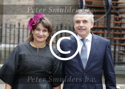 Den Haag 15 september 2015
Prinsjesdag 2015 met Koning Willem Alexander Koningin Maxima prins Constantijn en Prinses Laurentien. Dit jaar wordt de gouden koets voorlopig voor het laatst gebruikt.  Liliane Ploumen met man