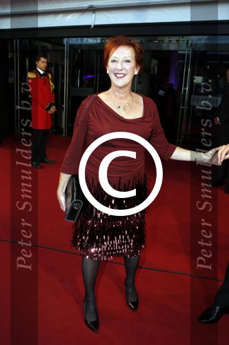 Utrecht 2 oktober 2015
Uitreiking van de gouden kalveren in het beatrix theater. Loes Luca met Mike v Diem