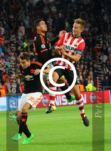 Eindhoven, 15 September 2015
CL 2015/2016
Eerste wedstrijd PSV-Manchester United, eindstand 2-1
Luuk de Jong