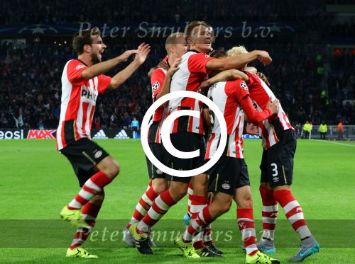Eindhoven, 15 September 2015
CL 2015/2016
Eerste wedstrijd PSV-Manchester United, eindstand 2-1
Luuk de Jong