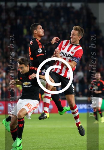 Eindhoven, 15 September 2015
CL 2015/2016
Eerste wedstrijd PSV-Manchester United, eindstand 2-1
Luuk de Jong