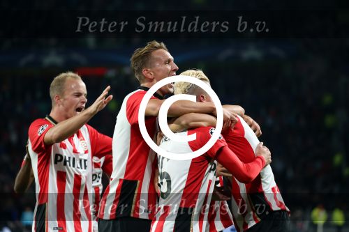 Eindhoven, 15 September 2015
CL 2015/2016
Eerste wedstrijd PSV-Manchester United, eindstand 2-1
Luuk de Jong