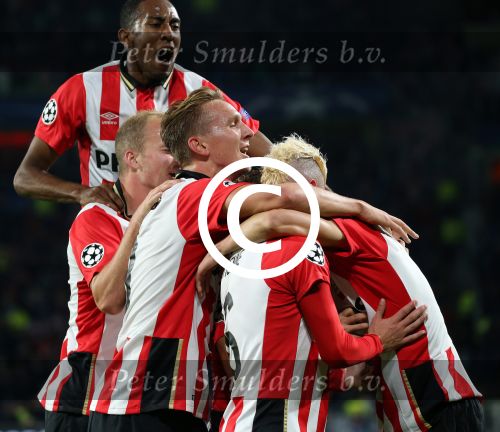 Eindhoven, 15 September 2015
CL 2015/2016
Eerste wedstrijd PSV-Manchester United, eindstand 2-1
Luuk de Jong