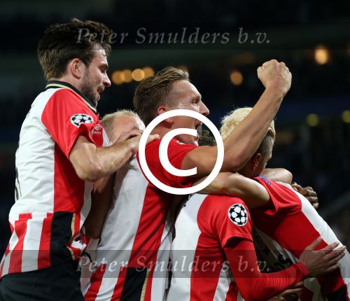 Eindhoven, 15 September 2015
CL 2015/2016
Eerste wedstrijd PSV-Manchester United, eindstand 2-1
Luuk de Jong