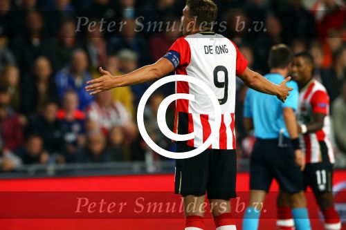 Eindhoven, 15 September 2015
CL 2015/2016
Eerste wedstrijd PSV-Manchester United, eindstand 2-1
Luuk de Jong