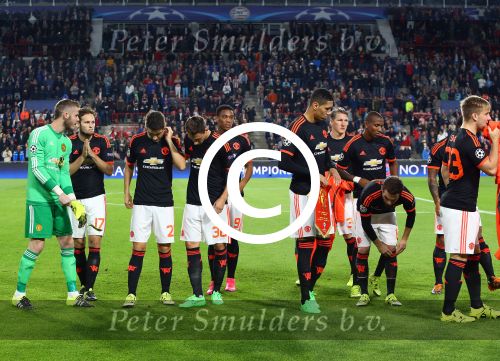Eindhoven, 15 September 2015
CL 2015/2016
Eerste wedstrijd PSV-Manchester United, eindstand 2-1