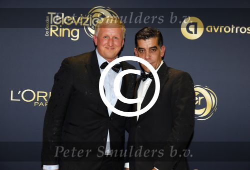 Amsterdam 15 oktober 2015
Uitreiking van de 50e televizierring in carre. marc Knijnenburg met partner