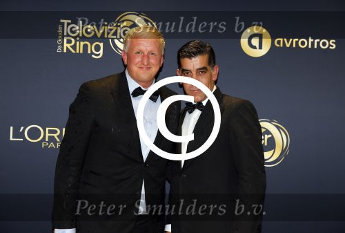Amsterdam 15 oktober 2015
Uitreiking van de 50e televizierring in carre. marc Knijnenburg met partner