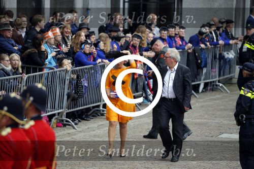 Den Haag 15 september 2015
Prinsjesdag 2015 met Koning Willem Alexander Koningin Maxima prins Constantijn en Prinses Laurentien. Dit jaar wordt de gouden koets voorlopig voor het laatst gebruikt. Marianne Thieme
