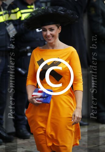 Den Haag 15 september 2015
Prinsjesdag 2015 met Koning Willem Alexander Koningin Maxima prins Constantijn en Prinses Laurentien. Dit jaar wordt de gouden koets voorlopig voor het laatst gebruikt. Marianne Thieme