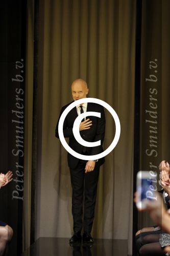 Amsterdam 19 september 2015
De modeshow van Mart Visser in het conservatorium hotel.
Mart Visser en Daphne Deckers