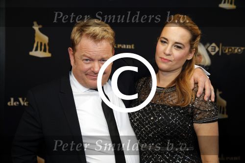 Utrecht 2 oktober 2015
Uitreiking van de gouden kalveren in het beatrix theater. Martijn Fischer met vriendin
