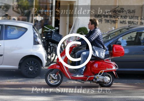 Amsterdam 2 oktober 2015
Martijn Krabbe op zijn vespa scooter