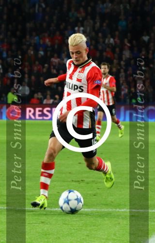 Eindhoven, 15 September 2015
CL 2015/2016
Eerste wedstrijd PSV-Manchester United, eindstand 2-1
Maxime Lestienne