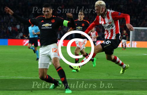 Eindhoven, 15 September 2015
CL 2015/2016
Eerste wedstrijd PSV-Manchester United, eindstand 2-1
Maxime Lestienne