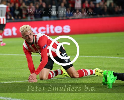 Eindhoven, 15 September 2015
CL 2015/2016
Eerste wedstrijd PSV-Manchester United, eindstand 2-1
Maxime Lestienne