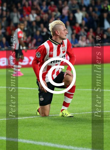 Eindhoven, 15 September 2015
CL 2015/2016
Eerste wedstrijd PSV-Manchester United, eindstand 2-1
Maxime Lestienne