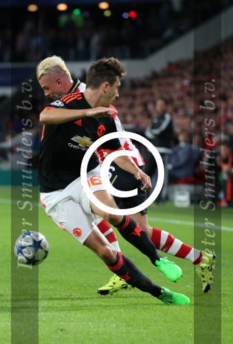 Eindhoven, 15 September 2015
CL 2015/2016
Eerste wedstrijd PSV-Manchester United, eindstand 2-1
Maxime Lestienne