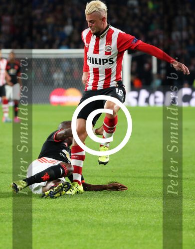 Eindhoven, 15 September 2015
CL 2015/2016
Eerste wedstrijd PSV-Manchester United, eindstand 2-1
Maxime Lestienne