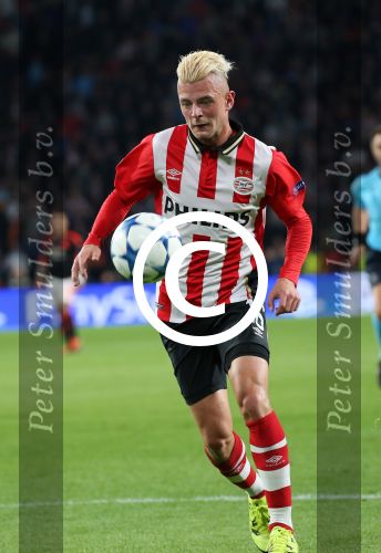 Eindhoven, 15 September 2015
CL 2015/2016
Eerste wedstrijd PSV-Manchester United, eindstand 2-1
Maxime Lestienne