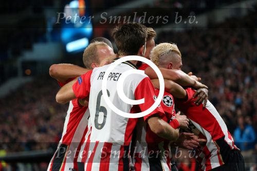 Eindhoven, 15 September 2015
CL 2015/2016
Eerste wedstrijd PSV-Manchester United, eindstand 2-1
Maxime Lestienne