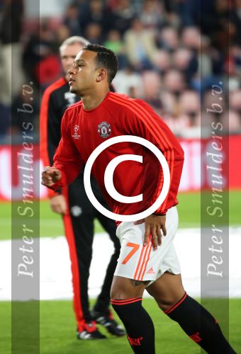 Eindhoven, 15 September 2015
CL 2015/2016
Eerste wedstrijd PSV-Manchester United, eindstand 2-1
Memphis Depay