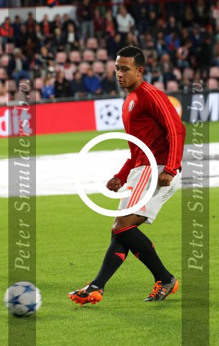 Eindhoven, 15 September 2015
CL 2015/2016
Eerste wedstrijd PSV-Manchester United, eindstand 2-1
Memphis Depay