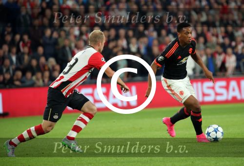 Eindhoven, 15 September 2015
CL 2015/2016
Eerste wedstrijd PSV-Manchester United, eindstand 2-1
Memphis Depay