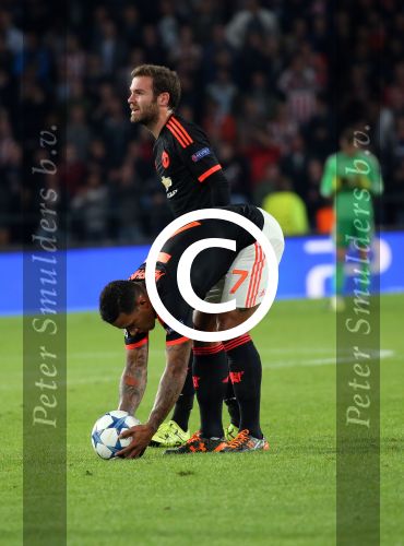 Eindhoven, 15 September 2015
CL 2015/2016
Eerste wedstrijd PSV-Manchester United, eindstand 2-1
Memphis Depay
