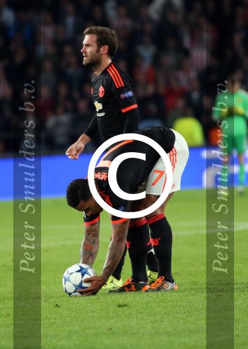 Eindhoven, 15 September 2015
CL 2015/2016
Eerste wedstrijd PSV-Manchester United, eindstand 2-1
Memphis Depay