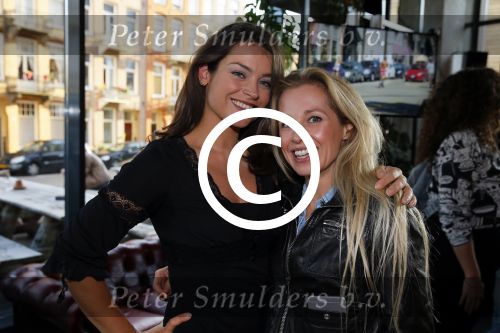 Amsterdam 28 september 2015
Presentatie boek Miljuschka  Witzenhausen. Miljuschka met Maaike Dorsteen
