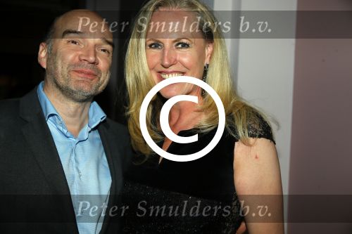 Haarlem 12 oktober 2015
Premiere meisje met het rode haar in schouwburg van haarlem.
Monique Collignon met man Hennie