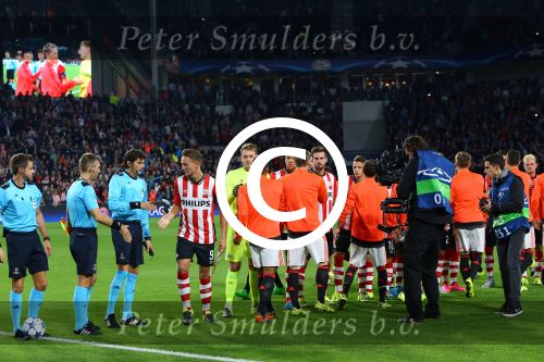 Eindhoven, 15 September 2015
CL 2015/2016
Eerste wedstrijd PSV-Manchester United, eindstand 2-1