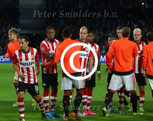 Eindhoven, 15 September 2015
CL 2015/2016
Eerste wedstrijd PSV-Manchester United, eindstand 2-1