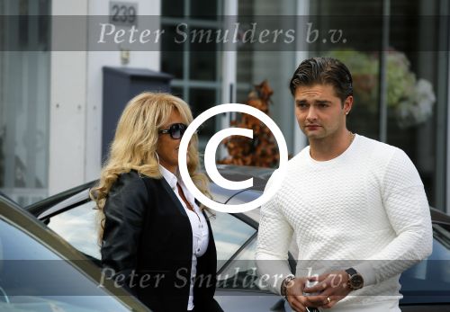 Lijnden 4 oktober 2015
Patricia Paay en haar nieuwe vriend Maurice Dix