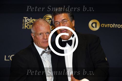 Amsterdam 15 oktober 2015
Uitreiking van de 50e televizierring in carre. Emile Ratelband en Peter Jan Rens