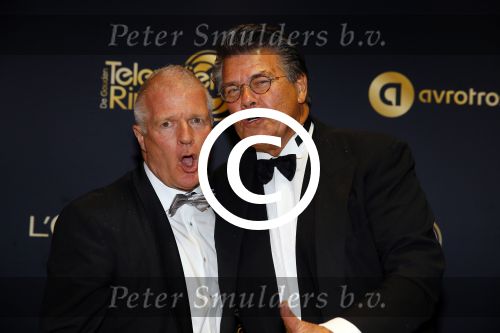 Amsterdam 15 oktober 2015
Uitreiking van de 50e televizierring in carre. Emile Ratelband en Peter Jan Rens