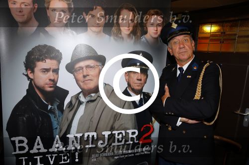 Amsterdam 16 september 2015
Perspresentatie Baantjer Live 2, Gaby Milder, Roben Mitchell van den Dungen, Hayo Kruijff, Nienke Sikkens, Beau Schneider, Peter Tuinman, Peter Romer. Erwin v Lambaart is de producent