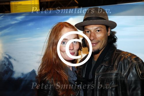 Amsterdam 14 september 2015 
Premiere Everest in pathe arena. Poal Cairo met partner