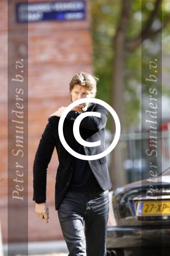 Amsterdam 14 oktober 2009
Rick Engelkes op weg naar stage holding.
Peter Smulder bv