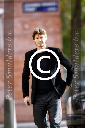 Amsterdam 14 oktober 2009
Rick Engelkes op weg naar stage holding.
Peter Smulder bv